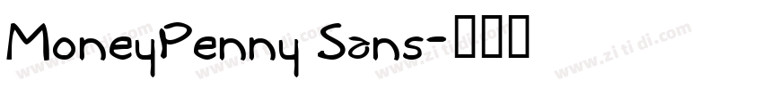 MoneyPenny Sans字体转换